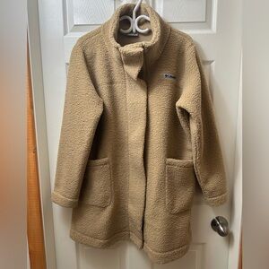 Columbia Women's Cozy Tan Teddy Jacket